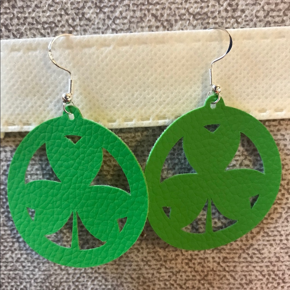 St. Patrick’s Day earrings